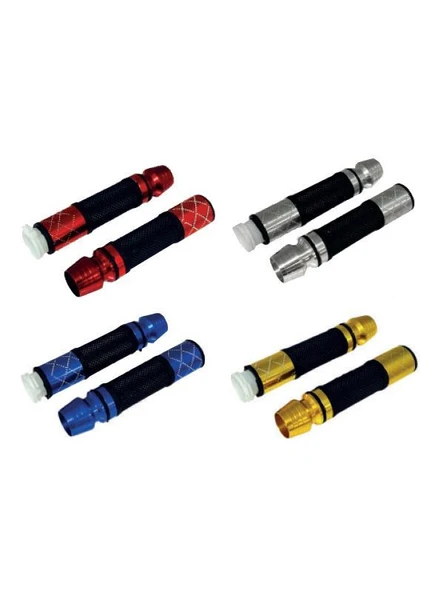 Renkli Elcik Model 04 -- Kırmızı - Gold - Nikel - 3