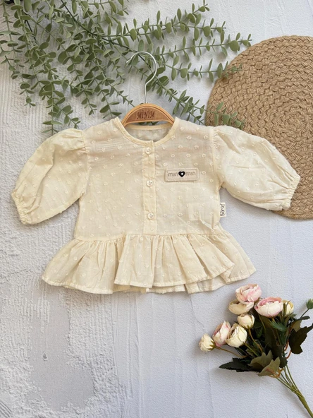 Pıt Pıt Gömlek Simli Pantolan Kız Takımı - 10