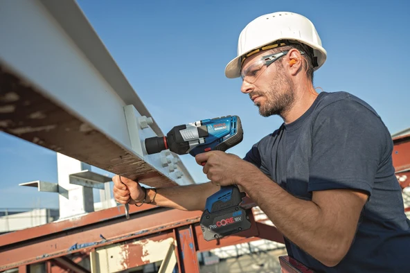 BOSCH GDS 18 V-1600 HC Şarjlı Somun Sıkma 18 Volt 3/4 Soket (Akü Ve Şarj Aleti Hariç) - 6