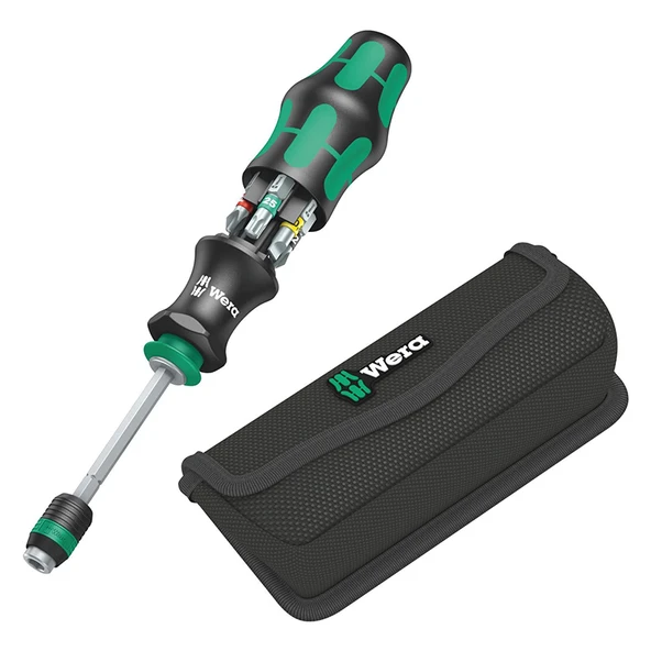 WERA Kraftform 20 Compact Tornavida ve Bits Uç Seti (05051016001) - Resim 5