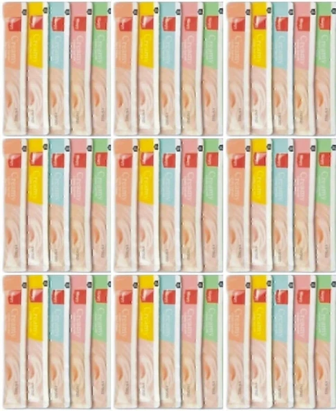 Wanpy Creamy Cat Treat Karışık Krema Sıvı Kedi Ödül Maması 45 Adet X 14 Gram