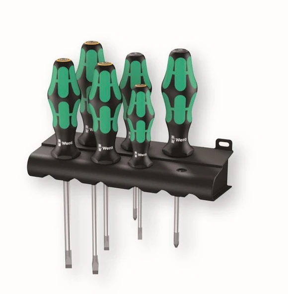 WERA 334/355/6 Tornavida Takımı 6 Parça - 5