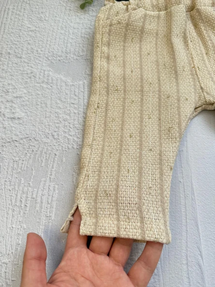 Pıt Pıt Gömlek Simli Pantolan Kız Takımı - 11