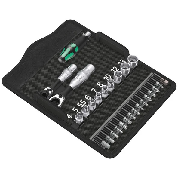 WERA 8100 SA/SC 2 Zyklop Mini Lokma Takımı 43 Parça (05160785001) - 2