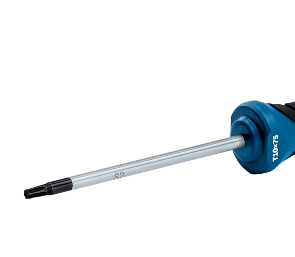BOSCH Profesyonel T10 x 75 mm Deliksiz Torx Tornavida (1600A01V0A) - 4