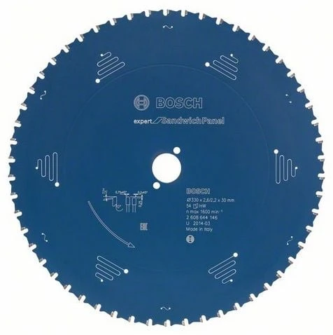 BOSCH Sandviç Paneller İçin 210 mm 36 Diş Daire Testere Bıçağı