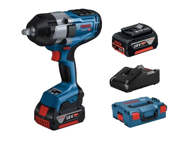 BOSCH GDS 18 V-1000 Şarjlı Somun Sıkma 18 Volt 1/2 Soket 5.0 Amper - 6