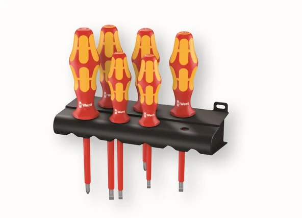 WERA 160 i/6 VDE İzoleli Tornavida Takımı - 5