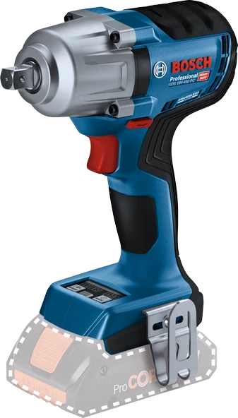 BOSCH GDS 18 V-450 PC Şarjlı Somun Sıkma Makinası 450 Nm 18 Volt (Akü ve Şarj Aleti Hariç) - 5