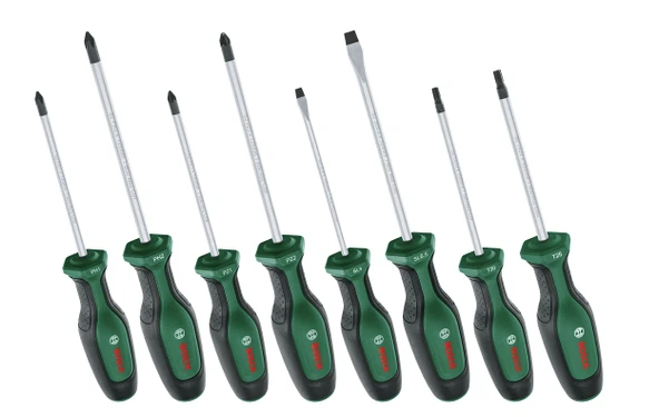 BOSCH Tornavida Seti 8 Parça (1600A02BX8) - Resim 7