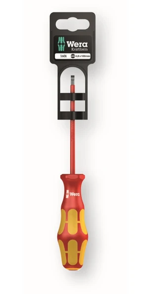 WERA 160i SB VDE Düz Tornavida 3.0 x 100 mm - Resim 2