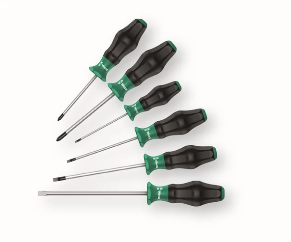 WERA 1334/6 Kraftform Tornavida Takımı - 3