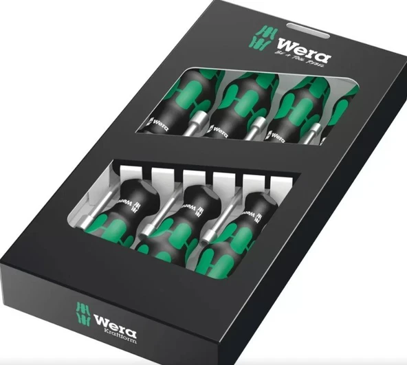 WERA 395/7 HO Lokma Tornavida Seti 7 Parça (05029510001) - 3
