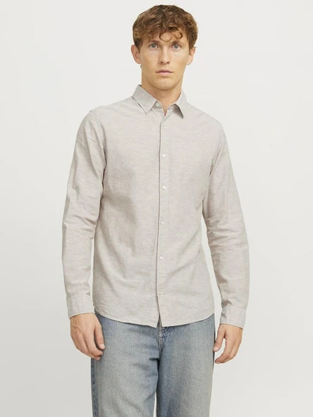 Jack Jones Breeze Keten Slım Fit Erkek Gömlek 12268964 - 2