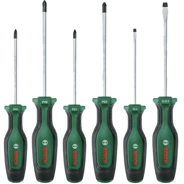 BOSCH Tornavida Seti 6 Parça (1600A02BX7) - 2