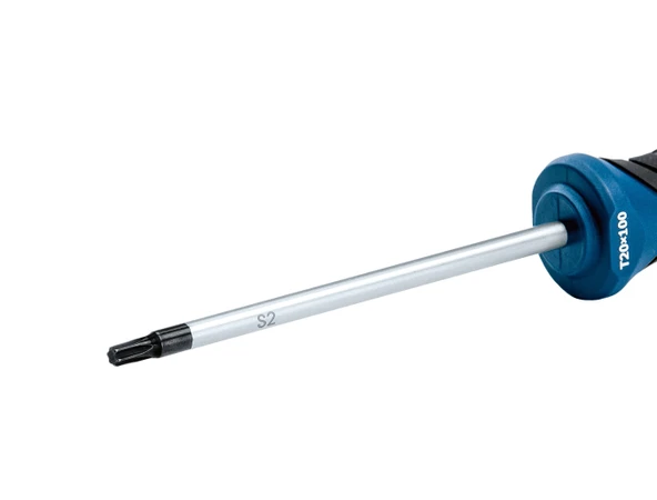 BOSCH Profesyonel T20 x 100 mm Deliksiz Torx Tornavida (1600A01V0C) - Resim 4