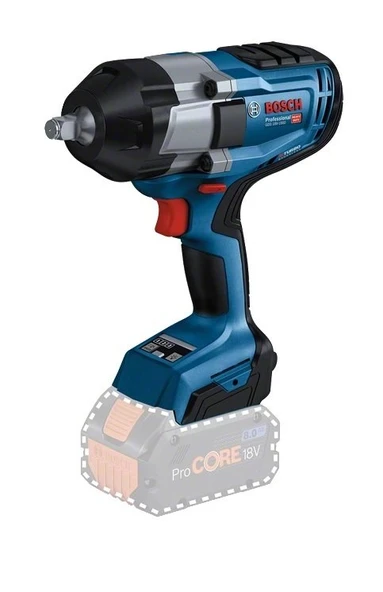 BOSCH GDS 18 V-1000 Şarjlı Somun Sıkma 18 Volt 1/2 Soket (Akü Ve Şarj Aleti Hariç) - 5