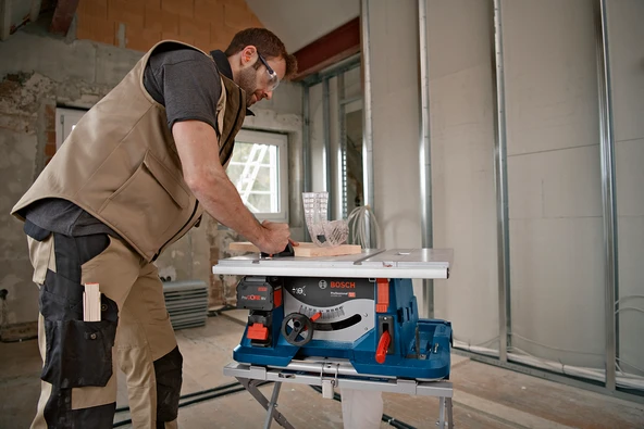 BOSCH GTS 18V-216 Akülü Tezgah Tip Yatay Daire Testere 18 Volt 216 mm (Akü ve Şarj Aleti Hariç) - 6
