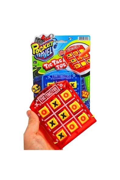 JARU POCKET TRAVEL 3256 TİC TAC TOE KARTELA 1 ADET 4+