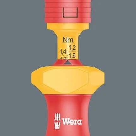 WERA 7400 VDE 15 Parça Tork Ayarlı Tornavida Takımı 1,2-3 Nm - 3