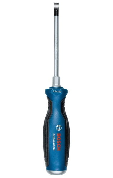 BOSCH Profesyonel 5.5 x 100 mm Düz Tornavida Somunlu (1600A01TG0) - 9