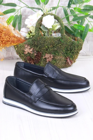 Mehmet Mete 424677 Rahat İç Ve Dış Hakiki Deri Loafer Erkek Ayakkabı ürün görseli