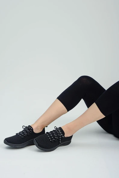 QRAMED Orthopedix Kadın Sneakers Triko Spor Ayakkabı QR25300 - 5