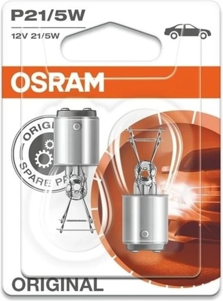 P21/5W osram Yeni Nesil Ampül 12V 21/5W Çiftli (Çift Duy)