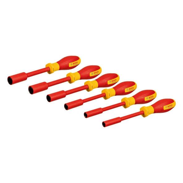 BOSCH Profesyonel İzoleli 1000 Volt 6 Parça Lokma Tornavida Takımı (1600A02NF3) - 10