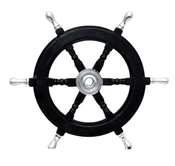 DENİZCİLİK GRUBU-Marine Pirinç Aksesuar-AHŞAP DÜMEN-61x61x5 CM-JTTR2391 ürün görseli