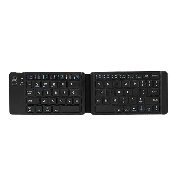 TrendStore Android, iOS ve PC Uyumlu Ultra İnce Katlanabilir Bluetooth Klavye