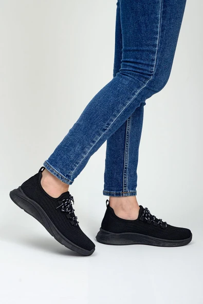 QRAMED Orthopedix Kadın Sneakers Triko Spor Ayakkabı QR25300 - 2