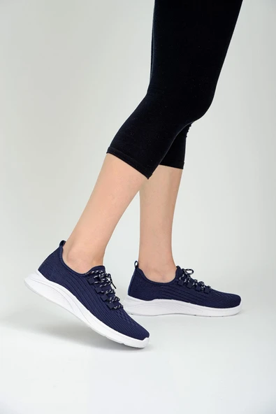 QRAMED Orthopedix Kadın Sneakers Triko Spor Ayakkabı QR25300 - 12