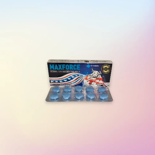En Maxforce 130mg 10'lu Sildenafilla Tablet Erkekler Için Takvıye ve Destek Gecikme Sertlesttirici 1 Kutu Tablet