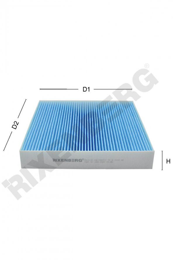 PEUGEOT PARTNER 1.4i- 1.6i- 1.8i- 1.9D- 2.0HDI (2001>) POLEN FİLTRESİ ürün görseli