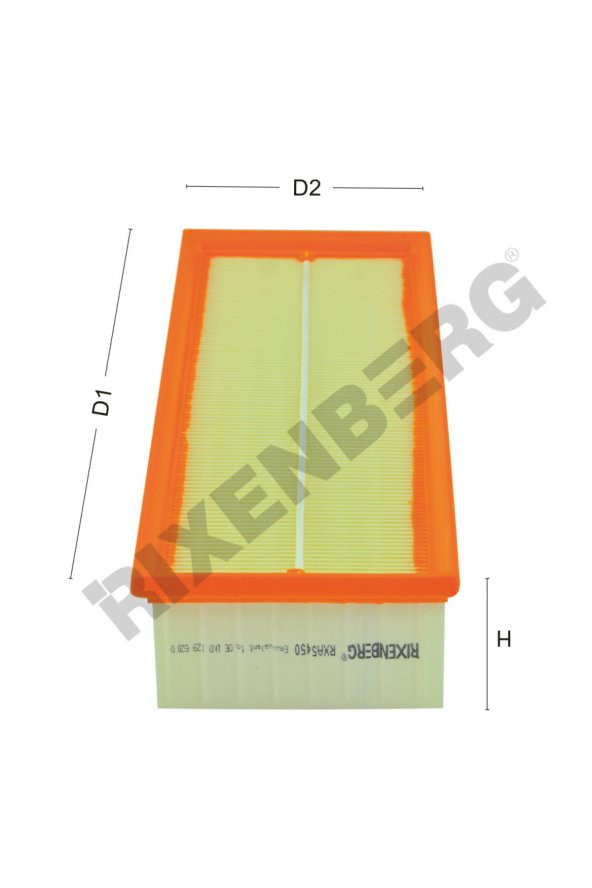 VW GOLF V 1.6TDI- 1.9TDI- 2.0TDI (2004-2010) HAVA FİLTRESİ ürün görseli 1