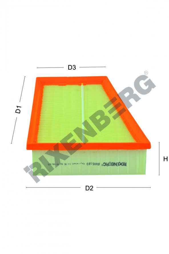 RENAULT KANGOO II 1.2TCe- 1.5DCi- 1.6 8V (2008>) HAVA FİLTRESİ ürün görseli