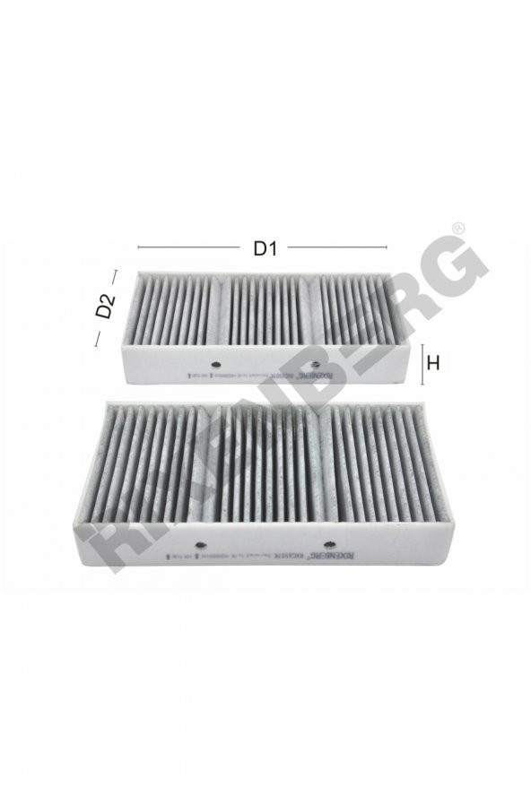 MERCEDES-BENZ GLE GLS 250d- 350d 4-matic- 400 4matic- 500 4matic (2015>) POLEN FİLTRESİ ürün görseli