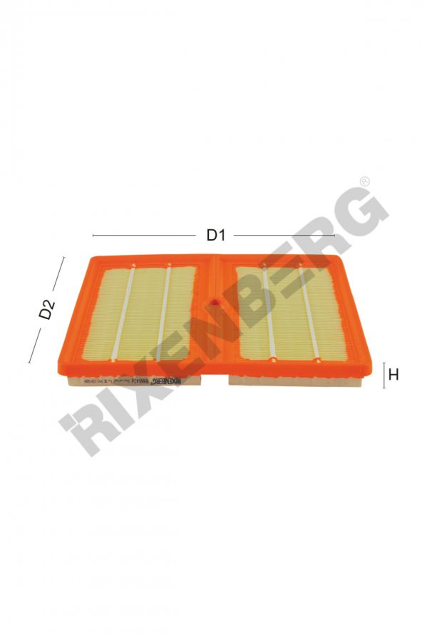 SKODA RAPID 1.0TSI (2016>) HAVA FİLTRESİ ürün görseli