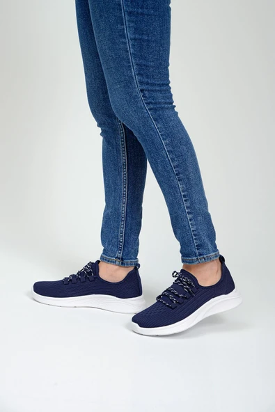 QRAMED Orthopedix Kadın Sneakers Triko Spor Ayakkabı QR25300 - 10