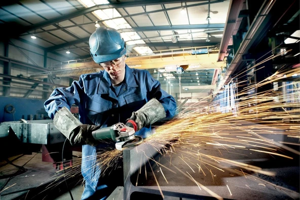 METABO WEV 17-125 Quick Devir Ayarlı Avuç Taşlama 1700 Watt 125 mm - Resim 4