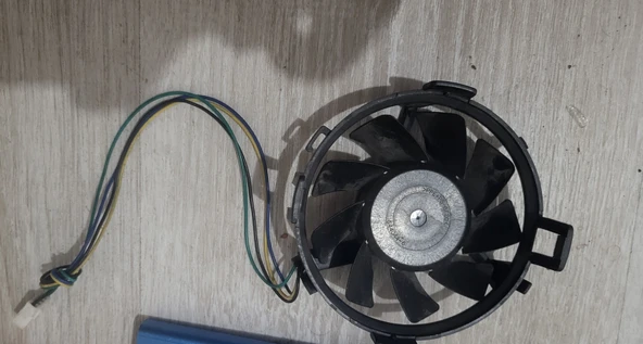İşlemci soğutucu fan yuvarlak bilgisayar fani ikinci el - 2