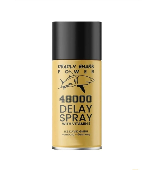 1 KUTU SHARK POWER 48000 GECIKME ETKILI DELAY SPREY %100 ORJİNAL BANDROLLÜ ÜRÜN