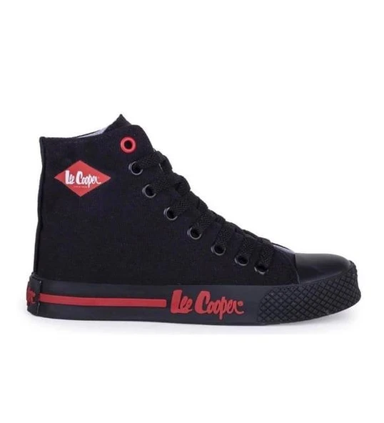 LEE COOPER Orthopedix 30002 Unisex Bilek Boy Keten Sneaker Spor Ayakkabı Siyah