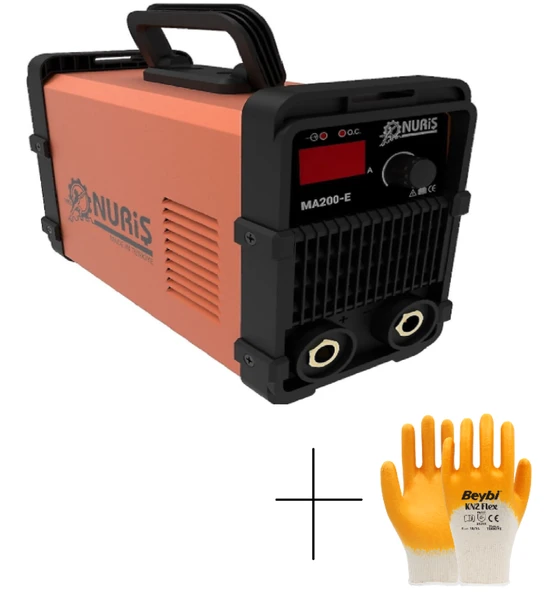 Nuriş MA200E 200 A İnverter Kaynak Makinesi (Hediyeli) - Resim 2