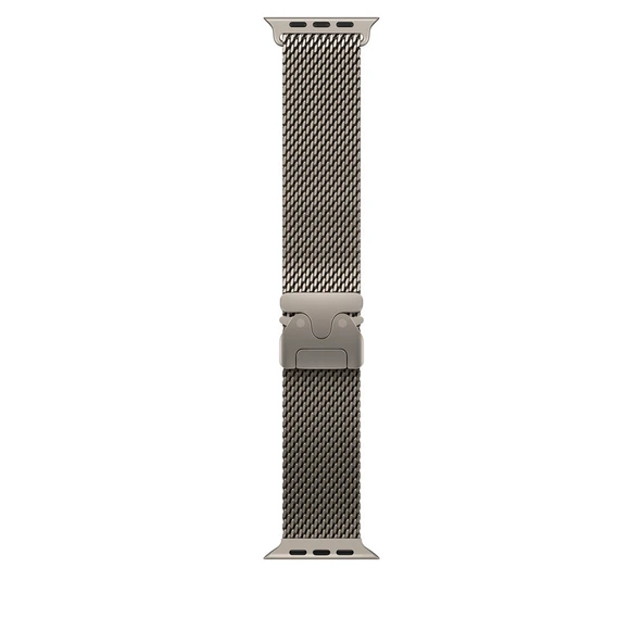 Apple Watch 10 46mm KRD-100 Titanyum Hasır Kordon - 2