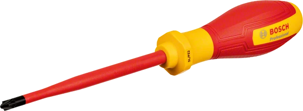 BOSCH Profesyonel İzoleli 1000 Volt Tornavida SL PZ2 x 125 mm (1600A02ND7)