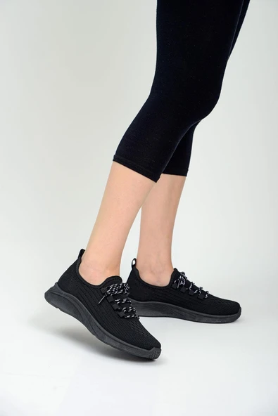 QRAMED Orthopedix Kadın Sneakers Triko Spor Ayakkabı QR25300 - 4