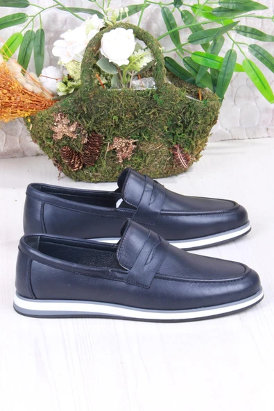 Mehmet Mete 424677 Rahat İç Ve Dış Hakiki Deri Loafer Erkek Ayakkabı - Resim 7