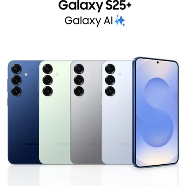 Samsung Galaxy S25+ 256 GB 12 GB Ram (Samsung Türkiye Garantili) Buz Mavisi - 2
